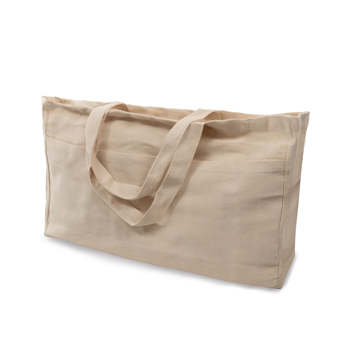 Baumwolltasche 60 x 12 x 12 x 37 cm, 320 g/m², natur