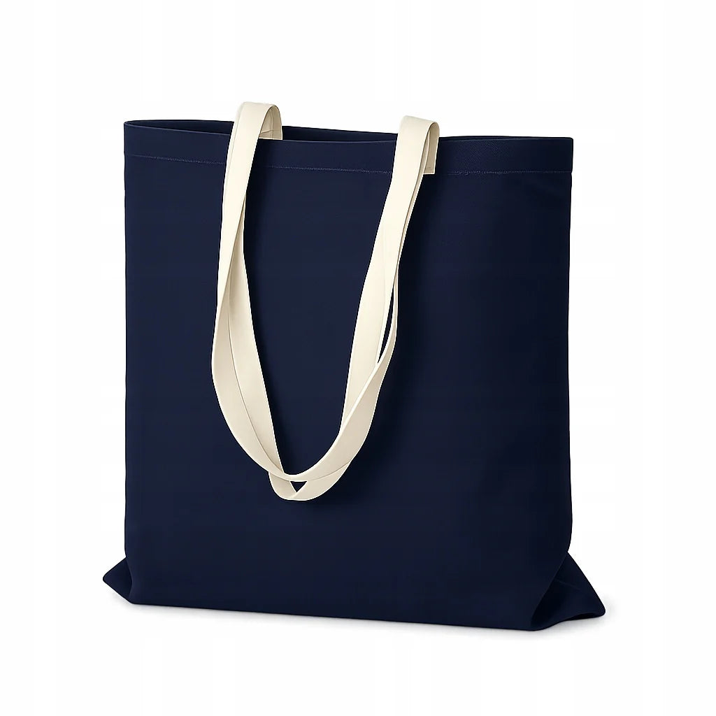 Baumwolltasche Marineblaue 380×420 mm 145 g