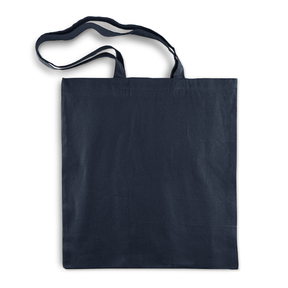 Torba Bawełniana 380x420mm Granatowa Uchwyt: 70cm OUTLET