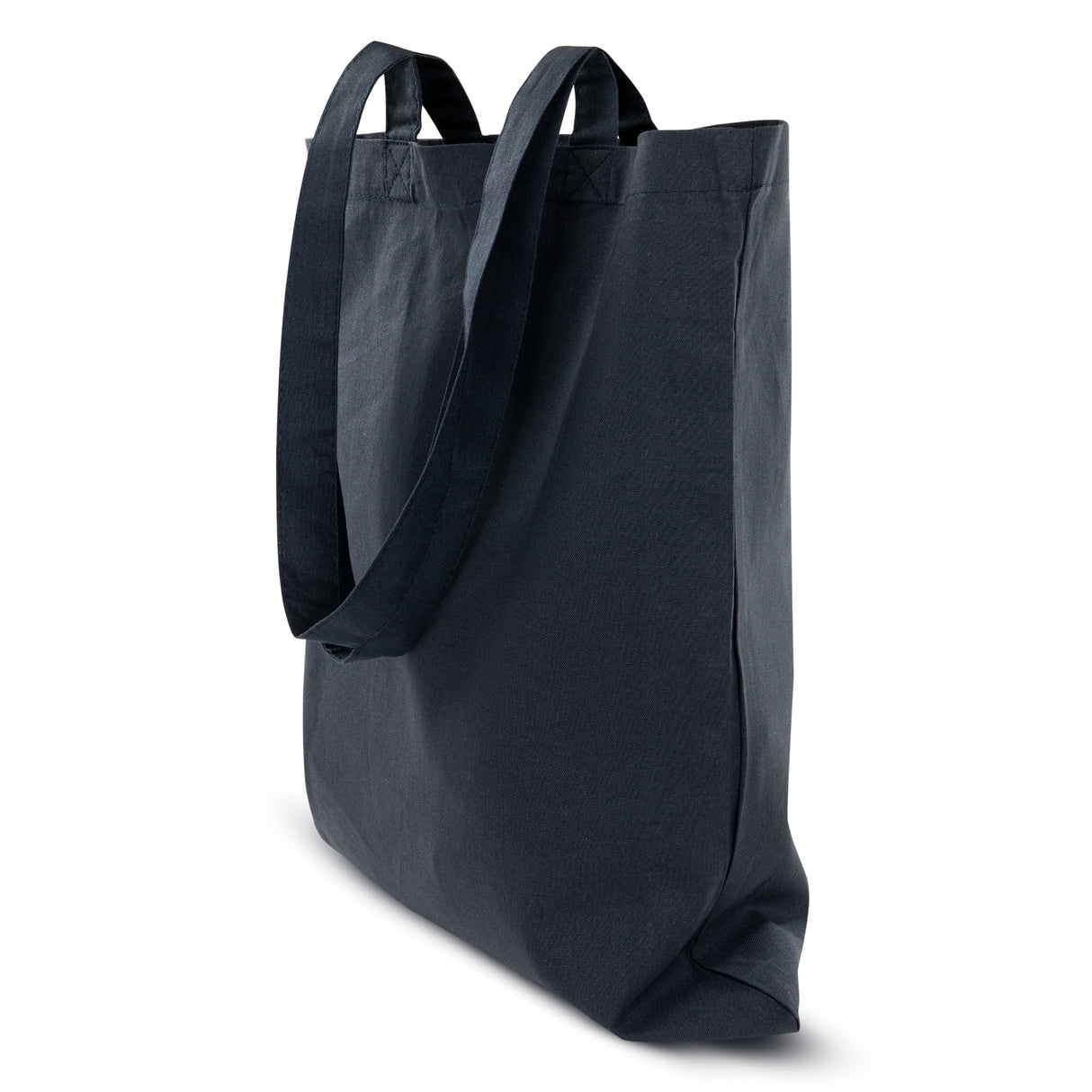 Torba Bawełniana 380x420mm Granatowa Uchwyt: 70cm OUTLET