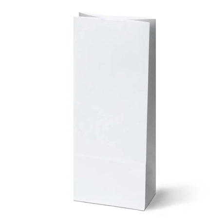 Papiertüte ohne Griff Weiß 100x70x260 mm