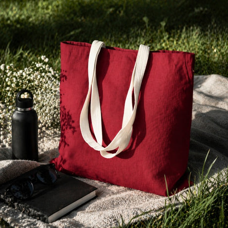 Baumwolltasche 380x420mm Rot