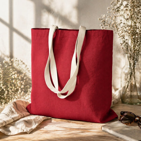 Baumwolltasche 380x420mm Rot