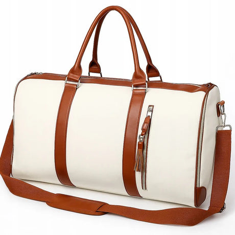 Leder-Reisetasche 2in1