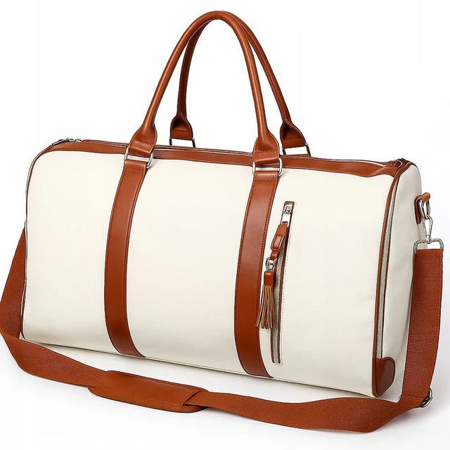 Leder-Reisetasche 2in1