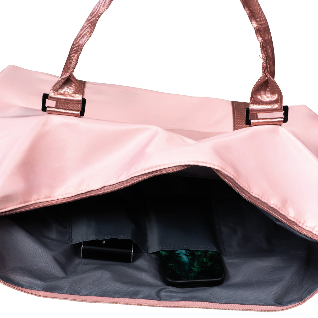 Große Reisetasche 45x14x34 cm – Rosa Sporttasche und Handgepäck