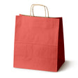 Papiertüte mit gedrehtem Griff 300x170x340mm Rot