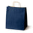 Papiertüte mit gedrehtem Griff 300x170x340mm Marineblau Braun