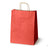 Papiertüte mit gedrehtem Griff 300x170x425mm Rot Braun