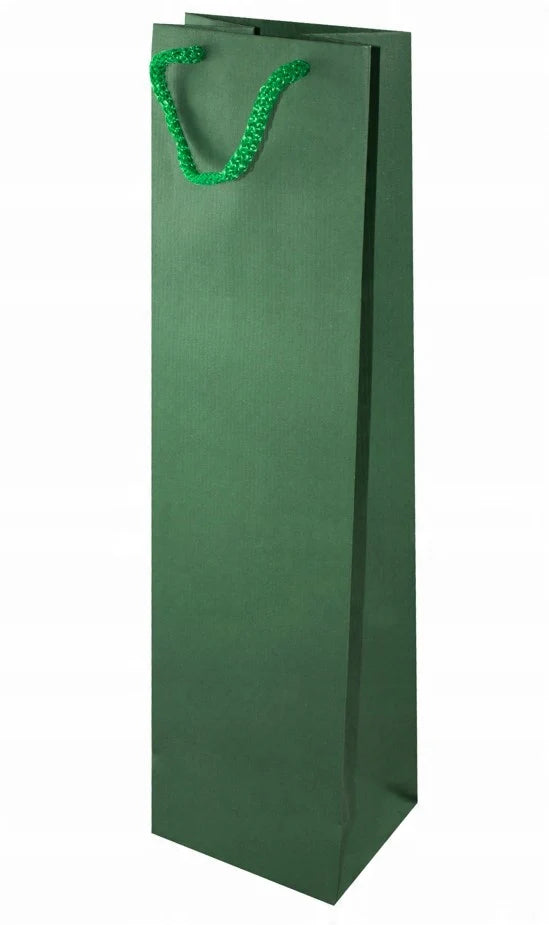 Papiertüte eco prestige Dunkelgrün 110x90x400mm