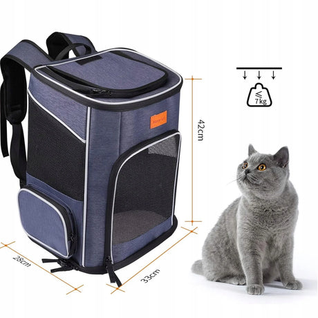 Transportbox für Katzen und Hunde mit Napf