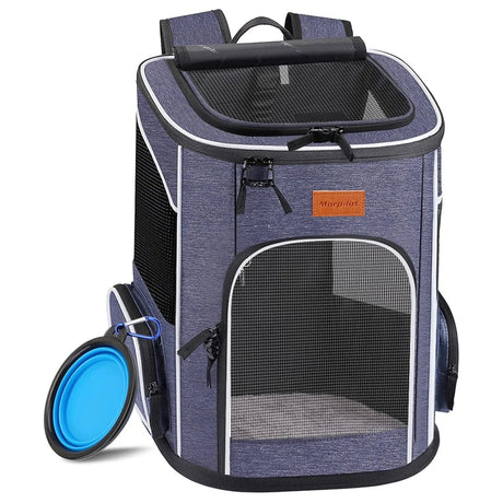 Transportbox für Katzen und Hunde mit Napf