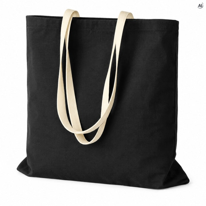 Baumwolltasche 34 x 40 cm, 280 g/m², schwarz