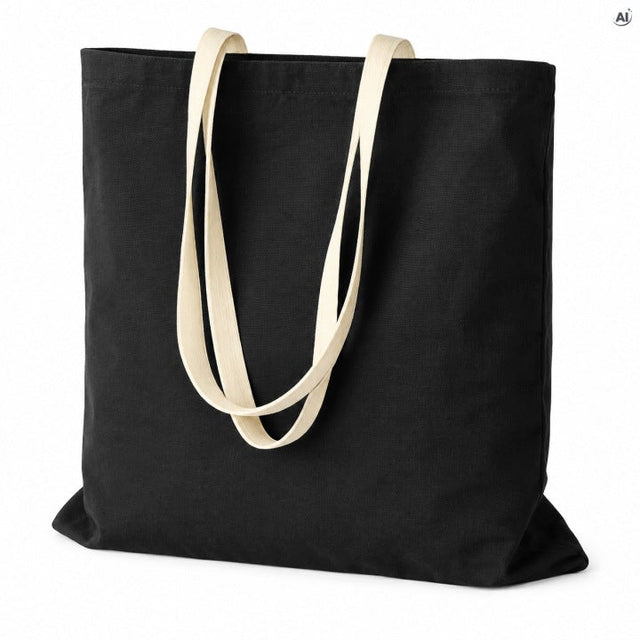 Baumwolltasche 34 x 40 cm, 280 g/m², schwarz