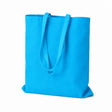 Baumwolltasche 350x420mm Blau Henkel: 70cm