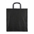 Torba Bawełniana 380x420mm Czarna Uchwyt: 35cm