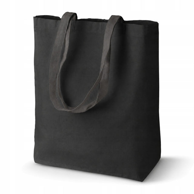 Torba Bawełniana 380x80x420mm Czarna Uchwyt: 70cm