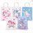 Papiertüte mit gedrehtem Tragegriff 150 x 80 x 210 mm – Einhorn Hellblau