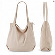 Cord-Tasche 450 x 100 x 350 mm beige