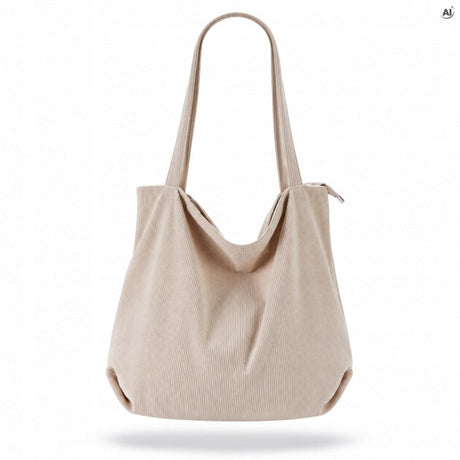 Cord-Tasche 450 x 100 x 350 mm beige