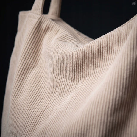 Cord-Tasche 450 x 100 x 350 mm beige