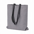 Stofftasche aus Jeans 380x420 mm Grau Henkel: 70 cm