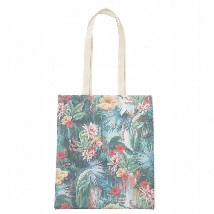 Polyester-Einkaufstasche 350x420mm Blumen