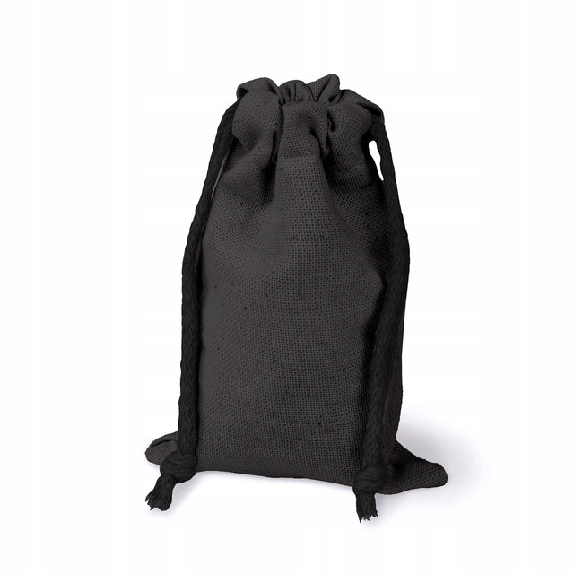 Baumwollsack Graphit 10x15cm 220g