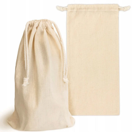 Baumwollsack Ecru 16x28cm 145g