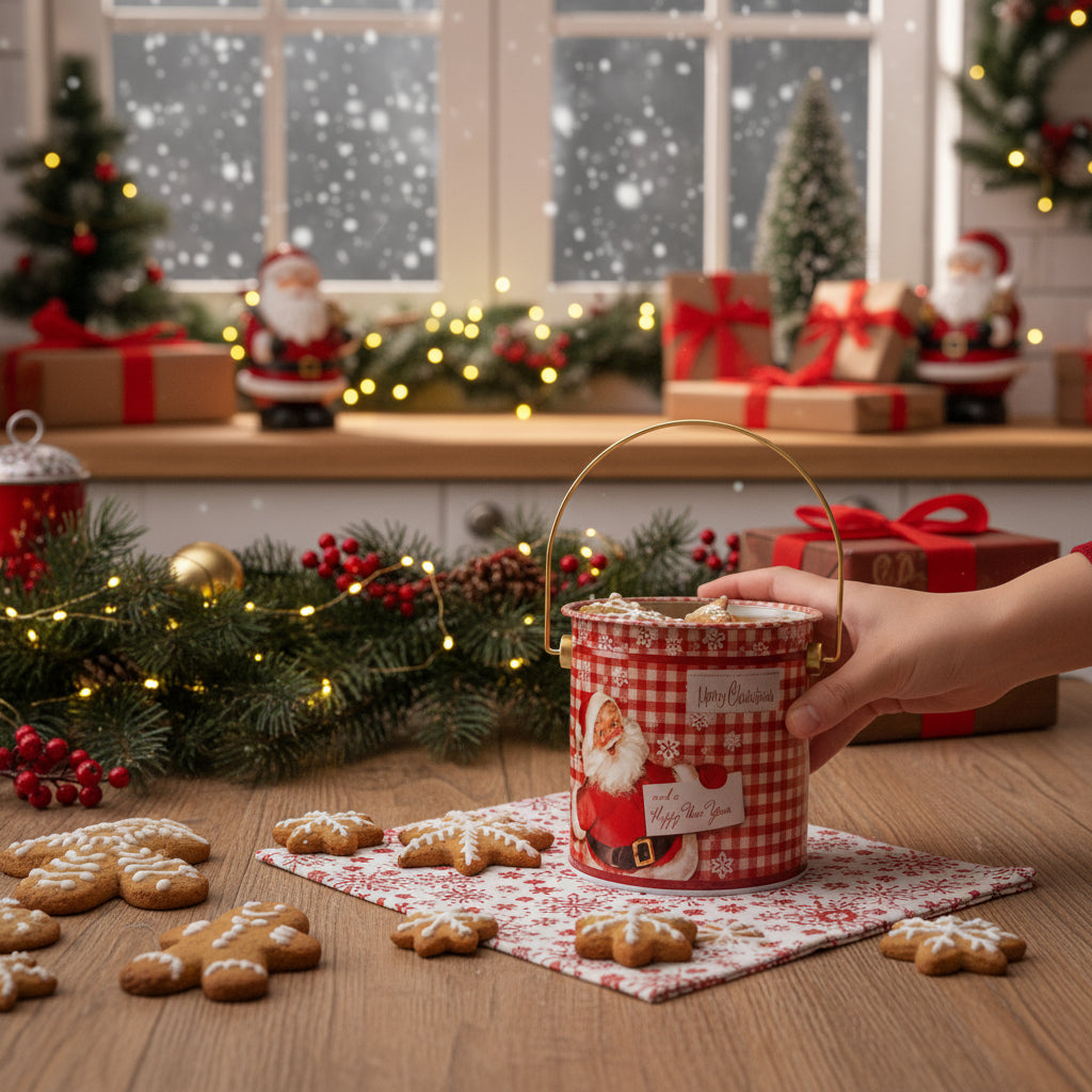 Weihnachtsgeschenkeimer 7er Set