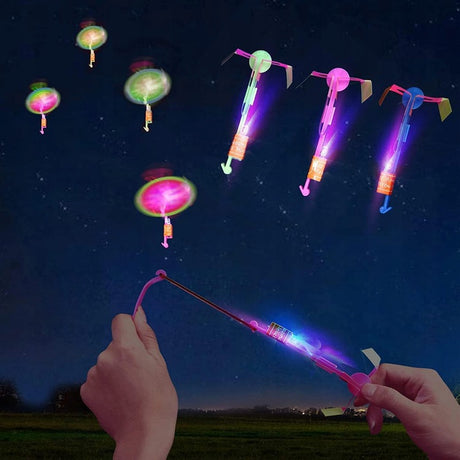 LED Lichtwerfer - Fliegender Wurfstern