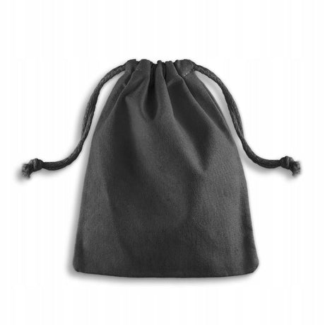 Baumwollbeutel 15x20 cm schwarz 140g
