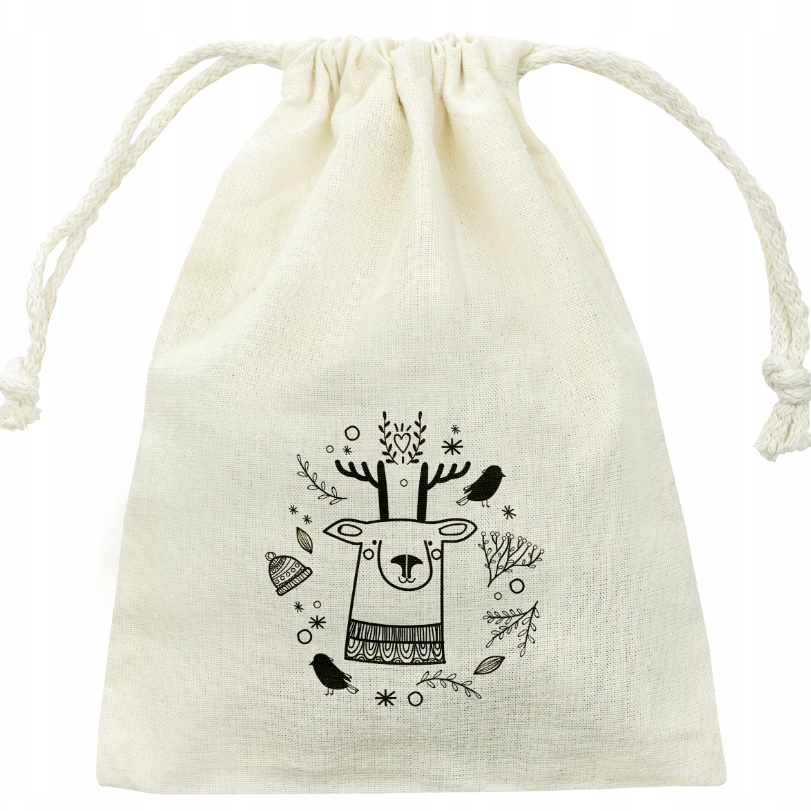 Baumwolltasche 18x34cm ECRU RENTIER