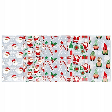 Weihnachtliches Cellophantüten-Set 20tlg.