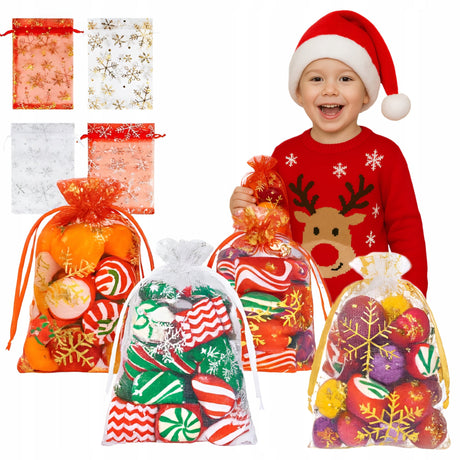 Geschenktüten-Set 100x150mm Transparent 4tlg.