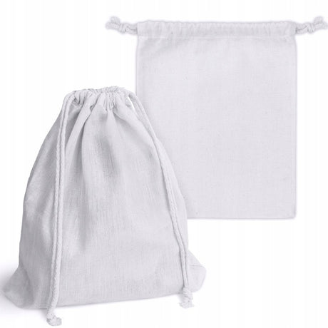 Baumwollbeutel 25x35 cm Weiß 220 g
