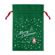 Set Weihnachtstüten aus Wigofil 250x350mm Grün 10St.