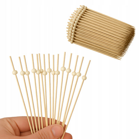 Bambus-Snack-Zahnstocher, 50 Stück.
