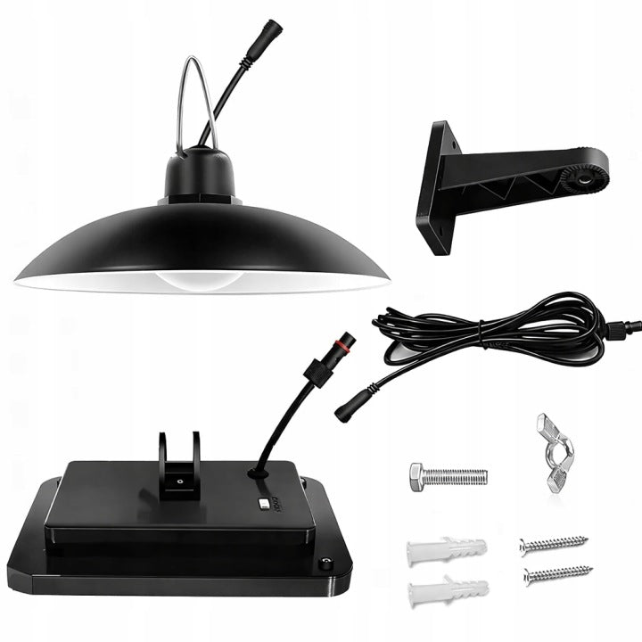 LED-Solar-Hängelampe für den Garten