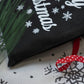 Weihnachtsbaumtasche 15x30cm schwarz MERRY CHRISTMAS