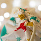 Weihnachtsbeutel aus Baumwolle 25x30cm COLOUR Rentiere