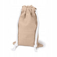 Baumwollbeutel mit Kordelzug 10 x 15 cm, Beige