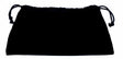 Worek bawełniany 250x100mm Czarny