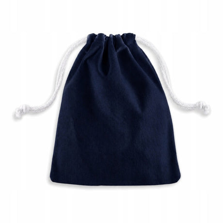 Baumwollbeutel mit Kordelzug 25 x 30 cm, 280 g/m², marineblau