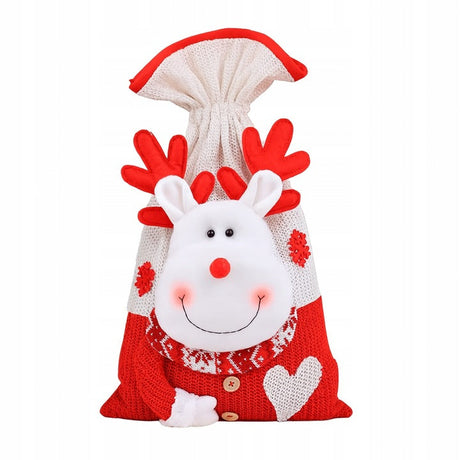 Weihnachtssack mit Rentier
