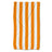Schnelltrocknendes Strandtuch 150x80 cm Bunte Streifen Orange