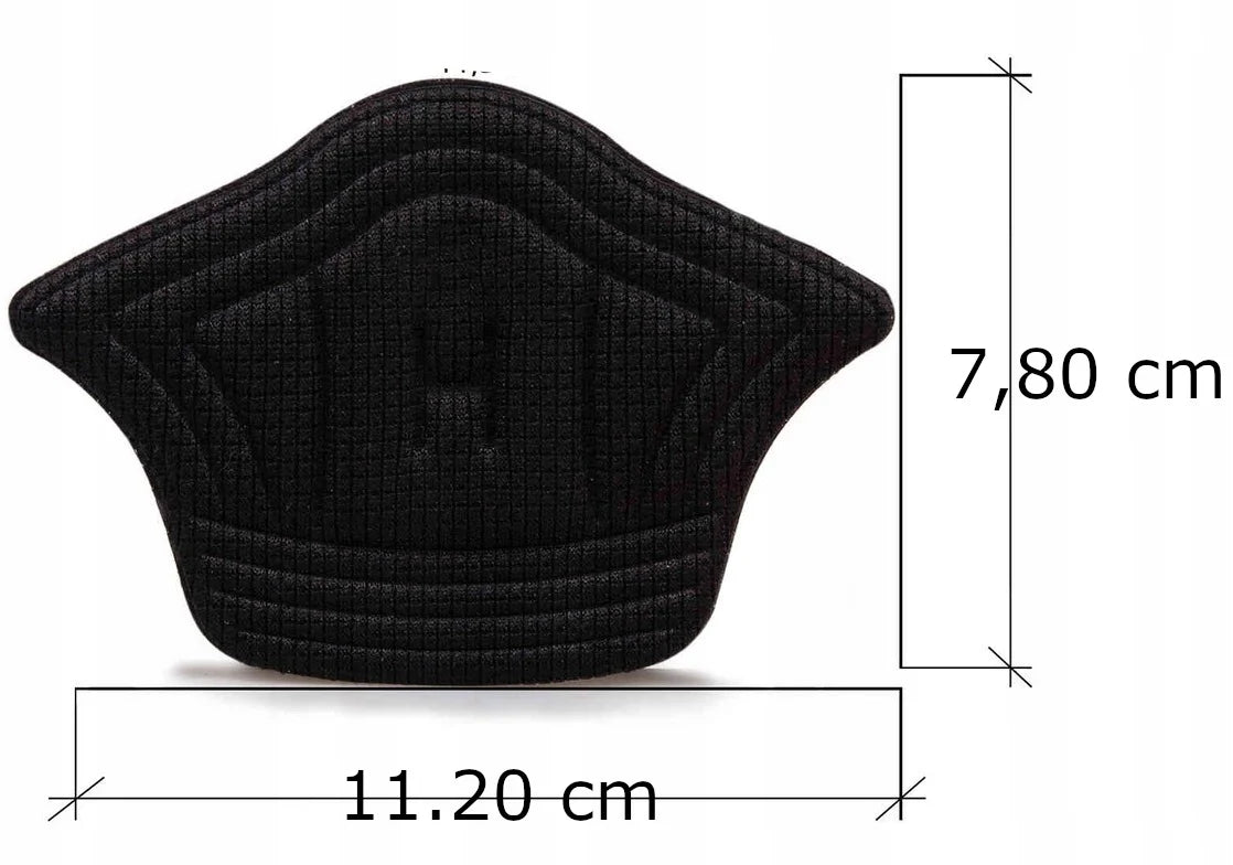Fersenschoner Schwarz