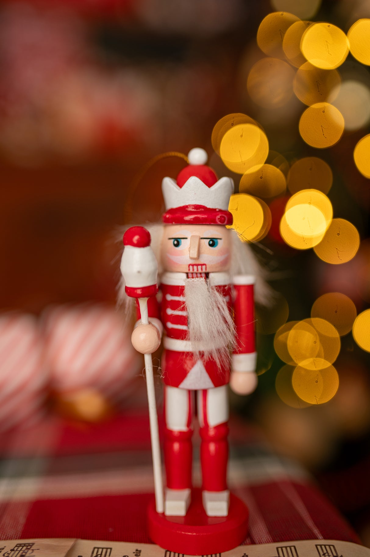 Nussknacker Weihnachtsbaumanhänger 4 St.