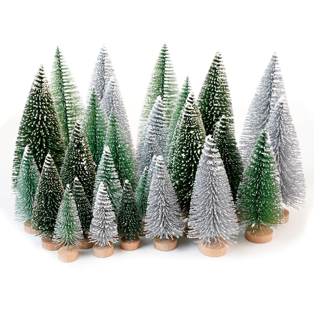Miniatur-Weihnachtsbaum-Set