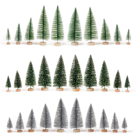 Miniatur-Weihnachtsbaum-Set